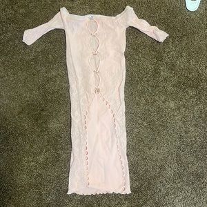Pink POSTERGIRL rose quartz Alice dress fits all